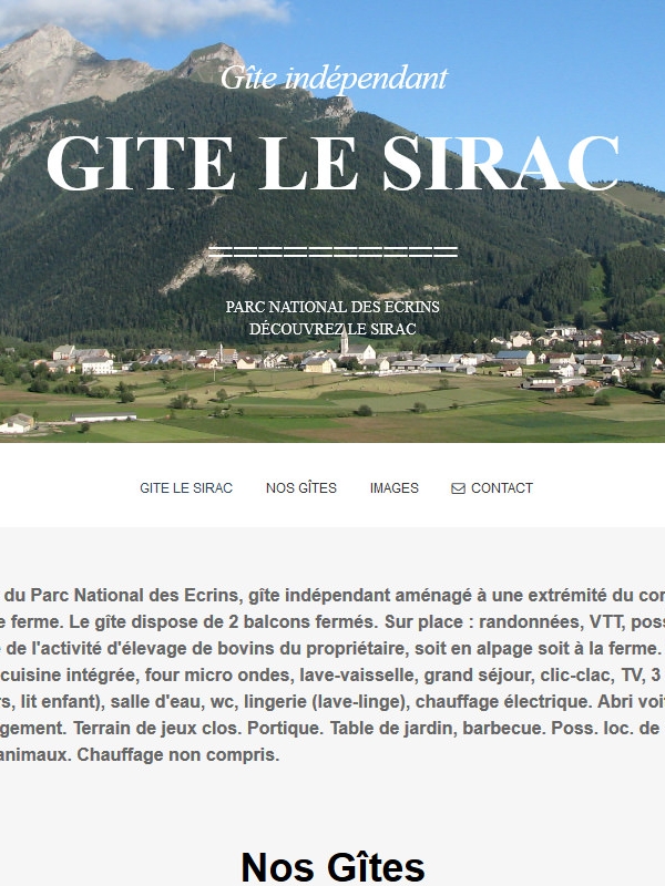 Gîte le Sirac